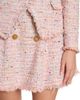 Balmain Women's Tweed Double-Breasted Miniskirt - 6