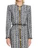 Balmain Women's Tweed Zip Crop Jacket - 3