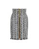 Balmain Women's Tweed Zip Pencil Skirt - 7