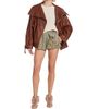 Balmain Women's Twill Cotton Cargo Shorts - 2