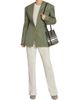 Balmain Women's Two-Tone Faded Wash High-Rise Straight-Leg Jeans - 2