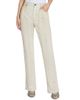 Balmain Women's Two-Tone Faded Wash High-Rise Straight-Leg Jeans - 3
