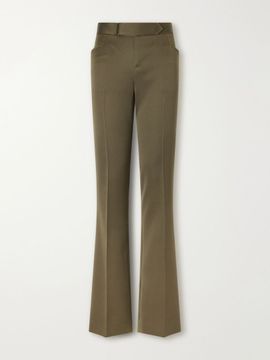 BALMAIN Wool straight-leg pants