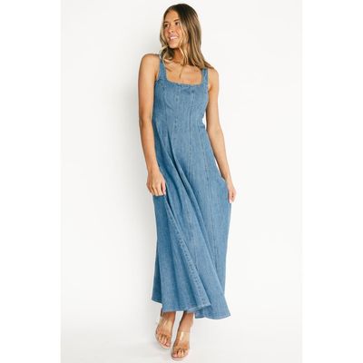 Baltic Børn Baltic Børn Annie Denim Maxi Dress