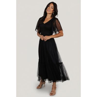 Baltic Børn Baltic Børn Martha Smocked Tulle Dress