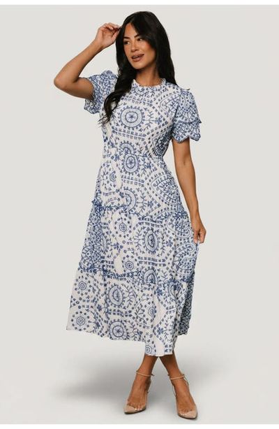 Baltic Børn Baltic Børn Mirabel Eyelet Midi Dress