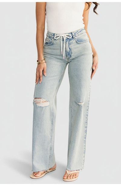 Baltic Børn Baltic Børn Ronda Mid Rise Ripped Jeans