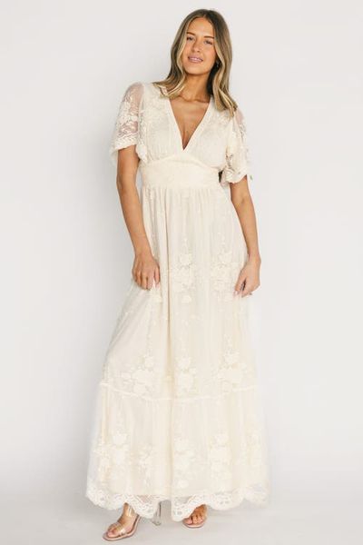 Baltic Børn Baltic Børn Rosalia Lace Maxi Dress