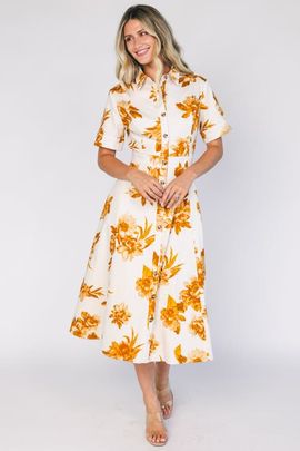 Baltic Børn Baltic Børn Selena Button Up Dress