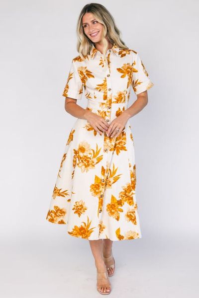 Baltic Børn Baltic Børn Selena Button Up Dress