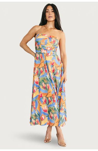 Baltic Børn Baltic Børn Solana Strapless Midi Dress