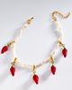 Bamboleira Spicy Chili Pearl Charm Necklace - 1