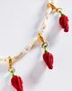 Bamboleira Spicy Chili Pearl Charm Necklace - 2
