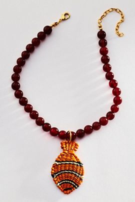 Bamboleira Zalva Necklace + Removable Charm