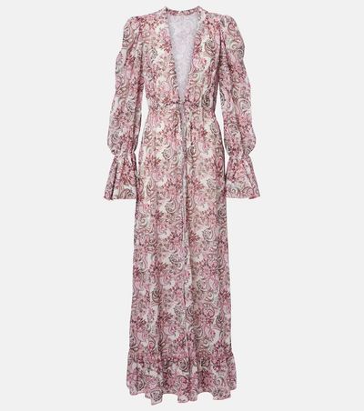 Bananhot Bananhot Berta paisley beach cover-up