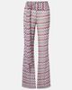 Bananhot Bananhot Bowie chevron flared pants - 1
