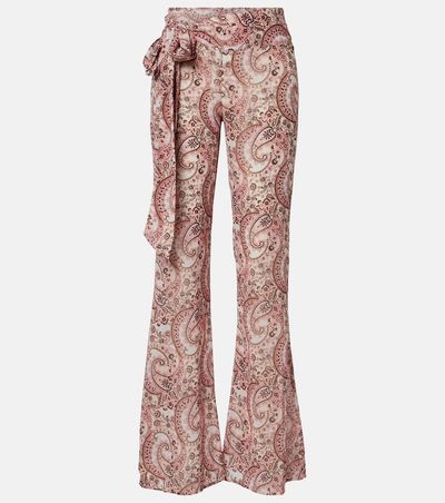 Bananhot Bananhot Bowie paisley flared pants