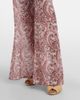 Bananhot Bananhot Bowie paisley flared pants - 5