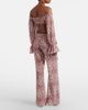 Bananhot Bananhot Bowie paisley flared pants - 6