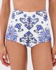 Bananhot Bananhot Don High-Rise Bikini Bottoms Blue Matera - 2