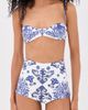Bananhot Bananhot Don High-Rise Bikini Bottoms Blue Matera - 4