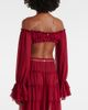 Bananhot Bananhot Elma off-shoulder crop top - 6