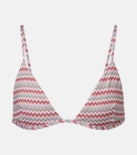 Bananhot Bananhot Emilynn chevron bikini top
