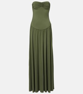 Bananhot Bananhot Erin gathered maxi dress