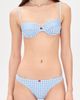 Bananhot Bananhot Esme Bikini Top Light Blue Gingham - 5