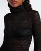 Bananhot Bananhot Francisca ruched lace minidress - 3
