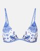 Bananhot Bananhot Gala printed bikini top - 1