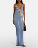 Bananhot Bananhot Hilsa open-knit lamé maxi dress - 2