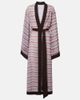 Bananhot Bananhot Jim chevron cotton beach cover-up - 1