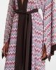 Bananhot Bananhot Jim chevron cotton beach cover-up - 4