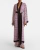 Bananhot Bananhot Jim chevron cotton beach cover-up - 5