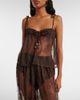 Bananhot Bananhot Kendall lace top - 2