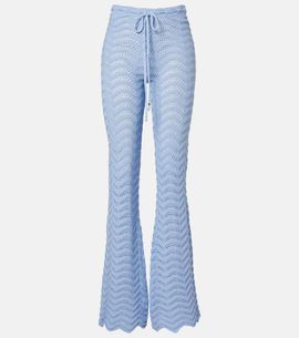 Bananhot Bananhot Kim cotton-blend flared pants