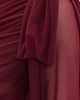 Bananhot Bananhot Marissa Mini Dress Burgundy - 6