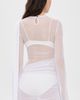 Bananhot Bananhot Marissa Mini Dress White - 4