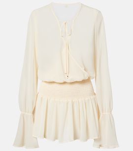 Bananhot Bananhot Naya shirred minidress