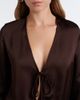 Bananhot Bananhot Nema satin maxi dress - 3