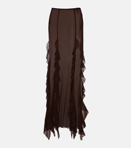 Bananhot Bananhot Ora ruffled maxi skirt