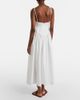 Bananhot Bananhot Paloma lace-trimmed cotton poplin maxi dress - 3