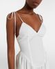Bananhot Bananhot Paloma lace-trimmed cotton poplin maxi dress - 4