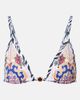 Bananhot Bananhot Pracy embellished printed bikini top - 1