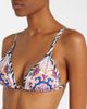 Bananhot Bananhot Pracy embellished printed bikini top - 3