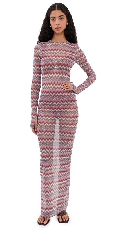 Bananhot Bananhot Renne Dress Bari Chevron