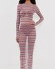 Bananhot Bananhot Renne Dress Bari Chevron - 2