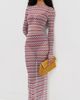 Bananhot Bananhot Renne Dress Bari Chevron - 5