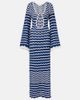 Bananhot Bananhot Rey knitted cotton-blend maxi dress - 1
